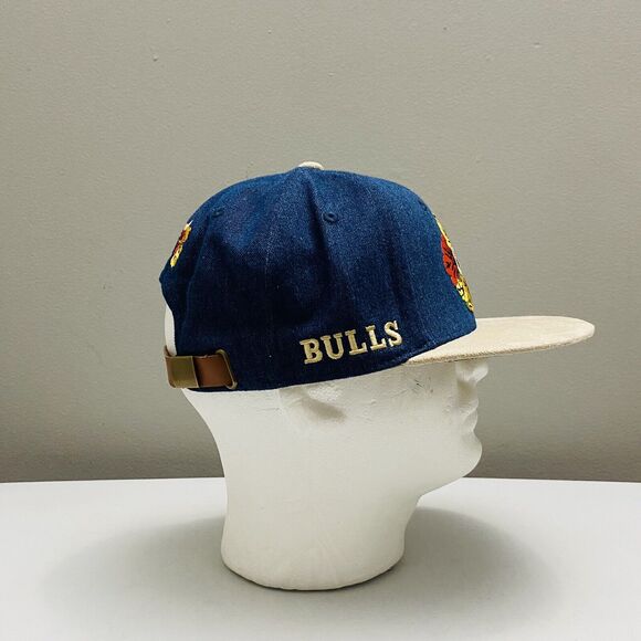 Chicago Bulls Artist Hat Series CHI NWOSU Strapback Floral Denim Cap SGA 1/20/24 - Picture 3 of 10
